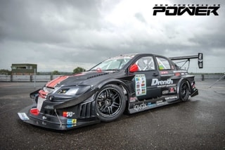 Time Attack Mitsubishi Lancer EVO Black Mamba 980Ps